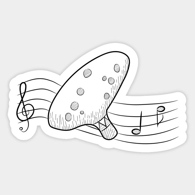 Ocarina Music Sticker by kelnan